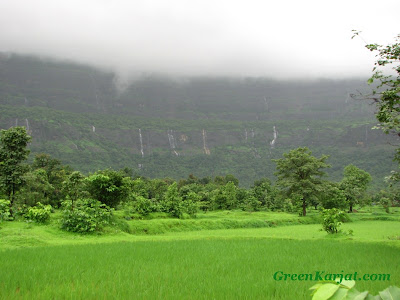waterfalls in karjat